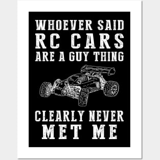 Revving Fun: RC-Car Enthusiast for All! Posters and Art